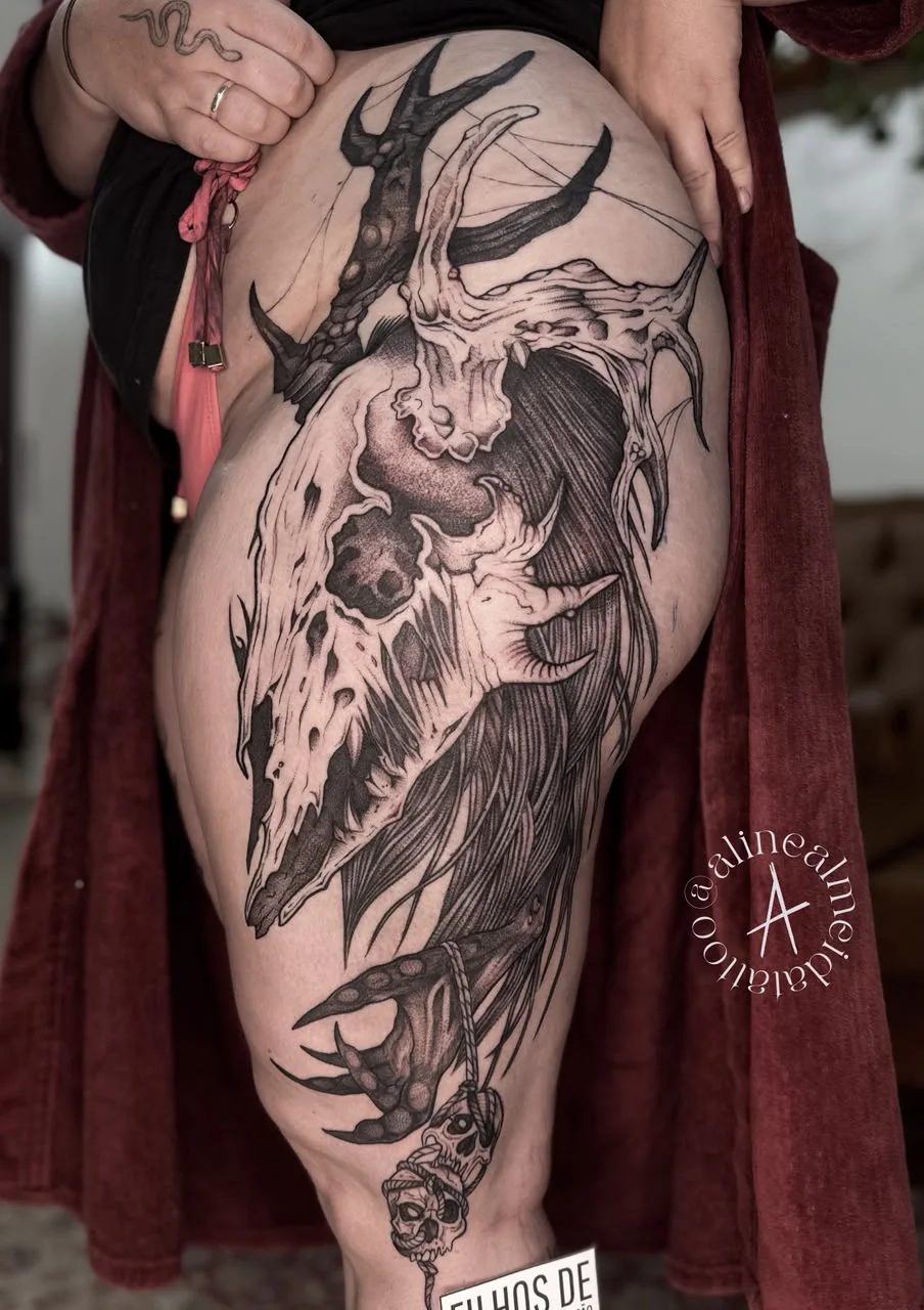 Aline Almeida — Guest no True Rise Tattoo
